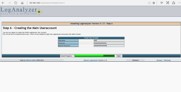 How to Setup LogAnalyzer with Rsyslog On CentOS 7 / RHEL 7 - YallaLabs
