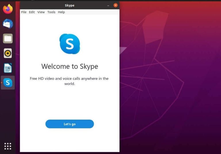 install skype web app