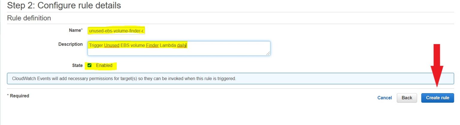 How to Identify Unused AWS EBS Volumes with a Lambda Function - YallaLabs